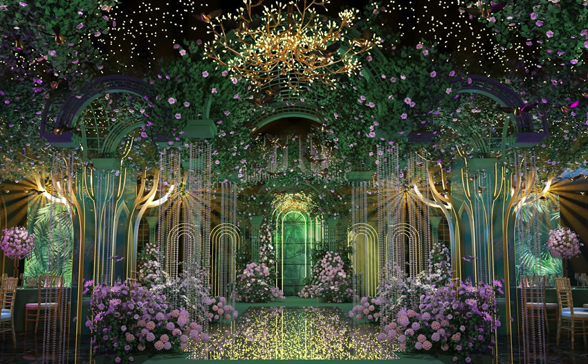 宁南奇妙森林婚礼堂效果展示